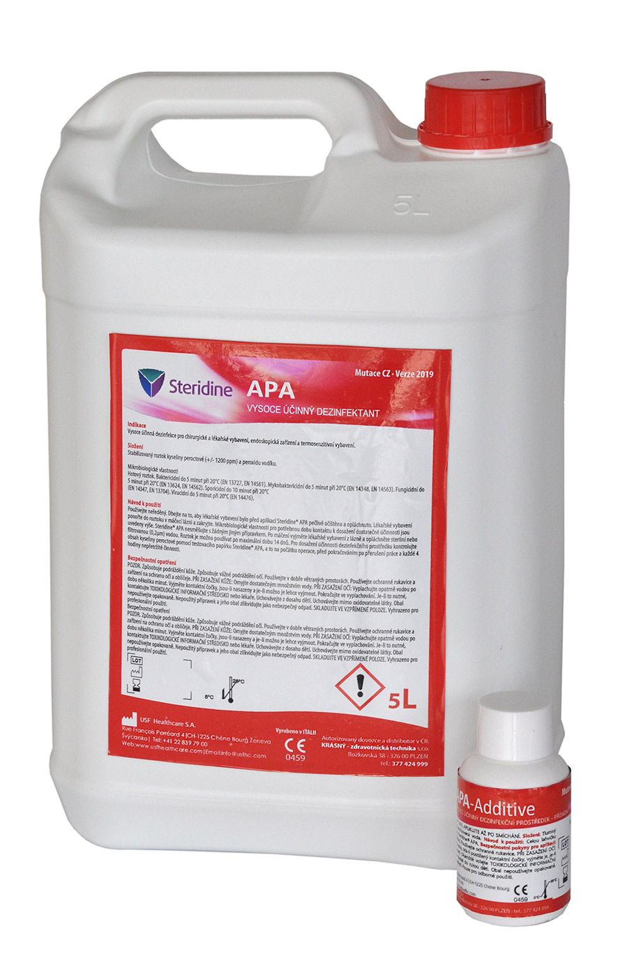 STERIDINE APA - 5L (dezinfekce na endoskopy)
