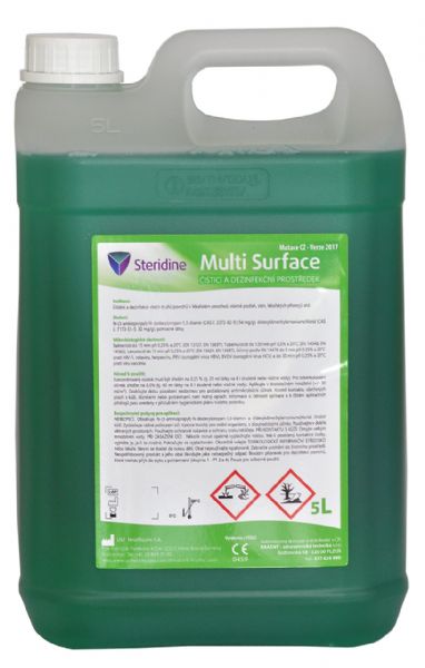 STERIDINE MULTI SURFACE - 5L (plošná dezinfekce)