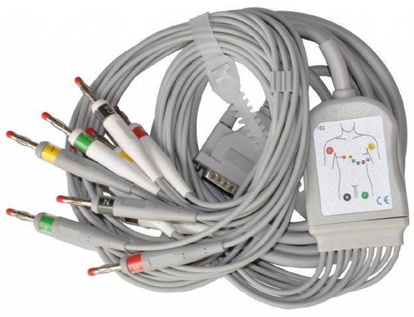 EKG KABEL ERGOLINE / CARDIETTE / CARDIOLINE