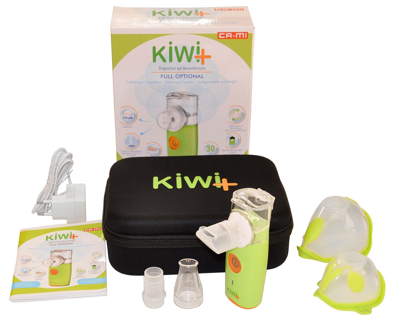 KAPESNÍ INHALÁTOR KIWI s technologií MESH