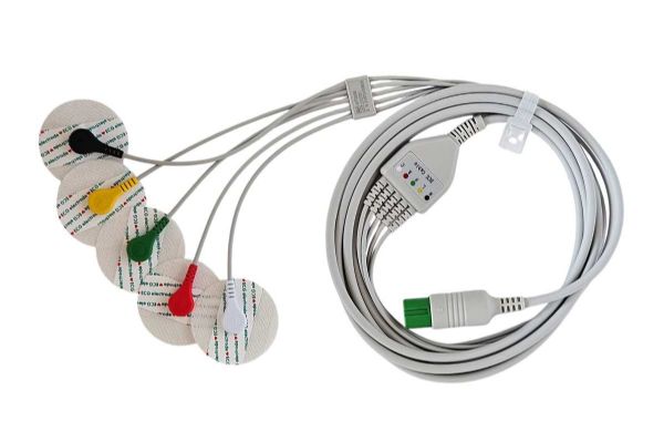 KABEL MEDITECH - 5 svodový s nalepovacími elektrodami