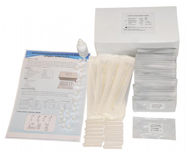 RYCHLÝ TEST COVID-19 BioTech (25 kusů)
