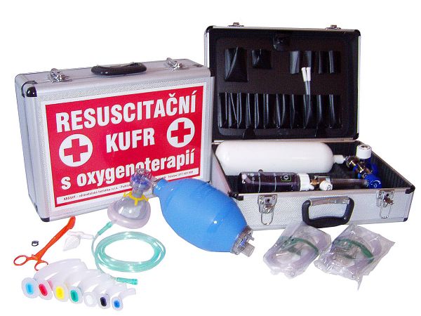RESUSCITAČNÍ KUFR S OXYGENOTERAPIÍ