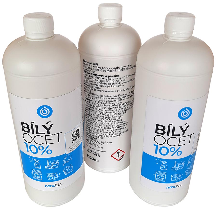 BÍLÝ OCET 10% NANOLAB 1L