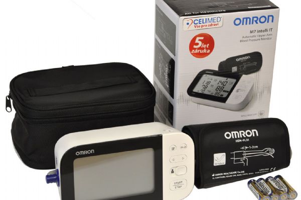 Rozšířili jsme nabídku o přesný a klinicky ověřený tlakoměr OMRON M7 Intelli IT