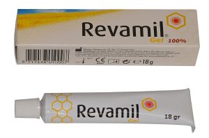 HYDROFILNÍ GEL REVAMIL TUBA - 18 gramů (lékařský med)