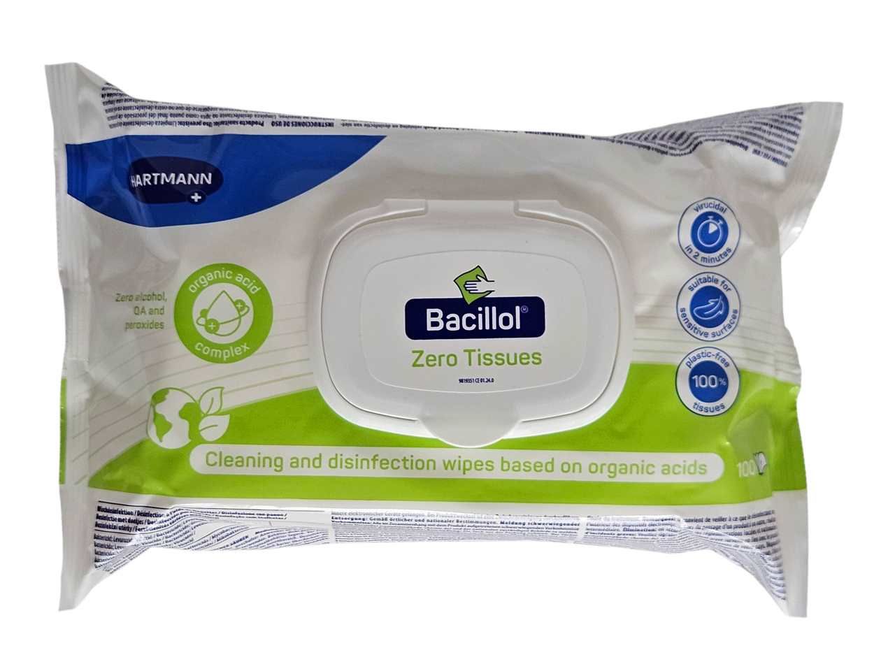 DEZINFEKČNÍ KAPESNÍKY BACILLOL 100