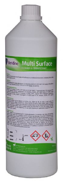 STERIDINE MULTI SURFACE - 1L (plošná dezinfekce)