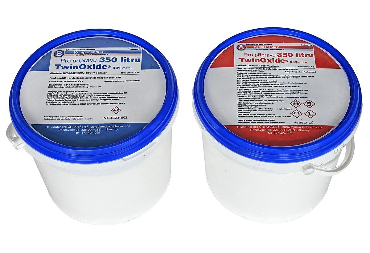 DEZINFEKCE TWINOXIDE - 14KG (úprava vody)
