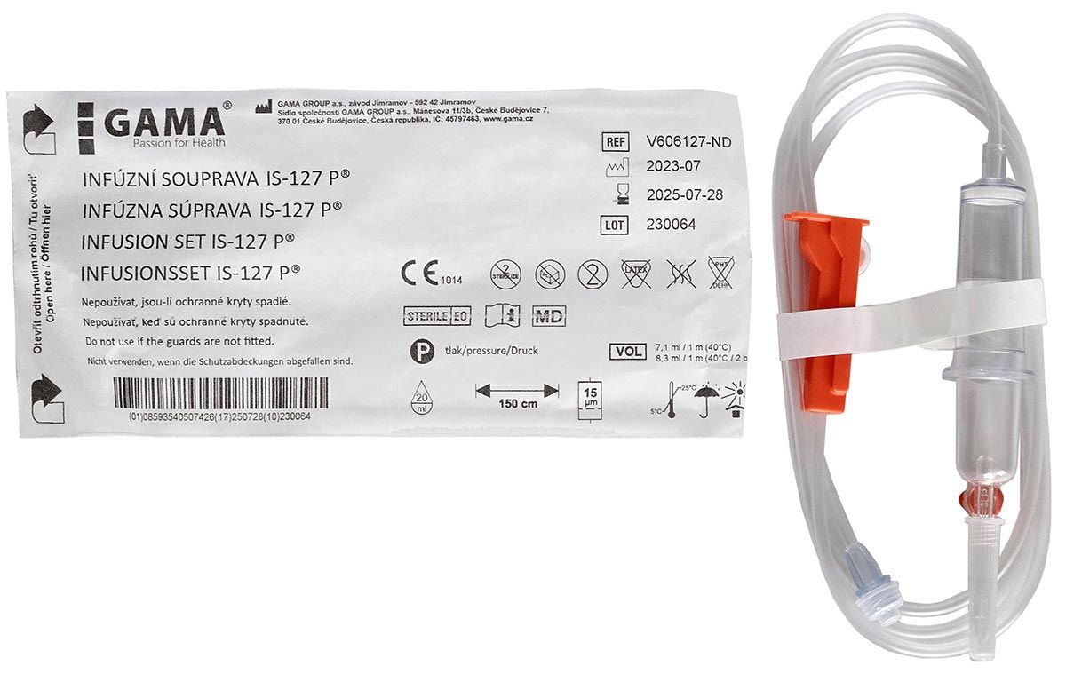 INFUZNÍ SET IS-127 P (5 kusů)