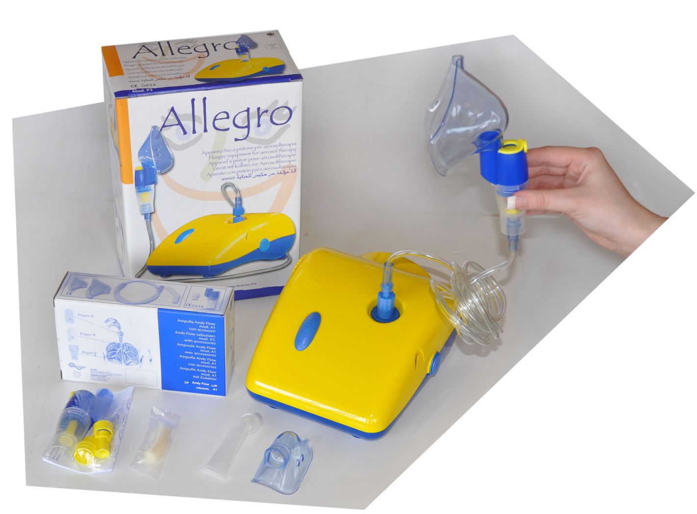 VÝKONNÝ INHALÁTOR ALLEGRO