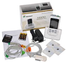 PŘENOSNÝ OXYMETR a EKG M800 s rozšířenou výbavou