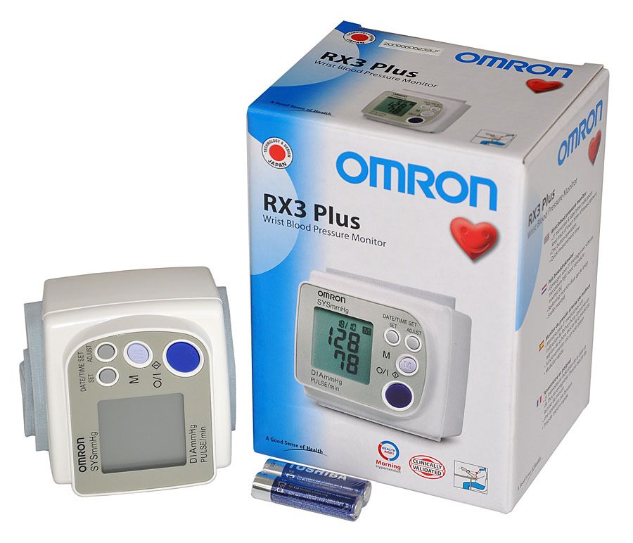 OMRON RX3 PLUS (tlakoměry na zápěstí) | Zdravotnická technika SZO