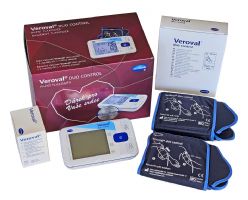 TONOMETR VEROVAL DUO CONTROL (2 manžety + síťový napáječ)