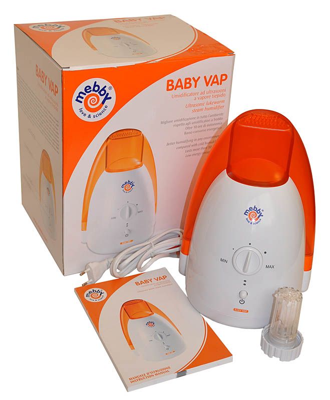 ZVLHČOVAČ VZDUCHU BABYVAP (s ohřívaným aerosolem) 