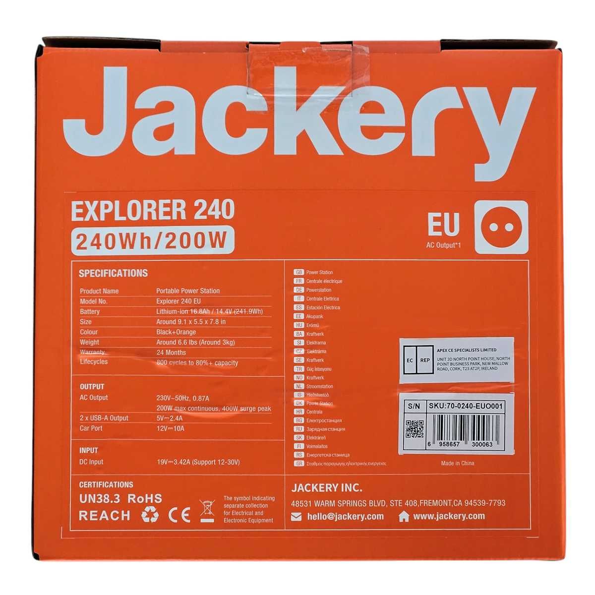 NAPÁJECÍ STANICE JACKERY NAPÁJECÍ STANICE JACKERY