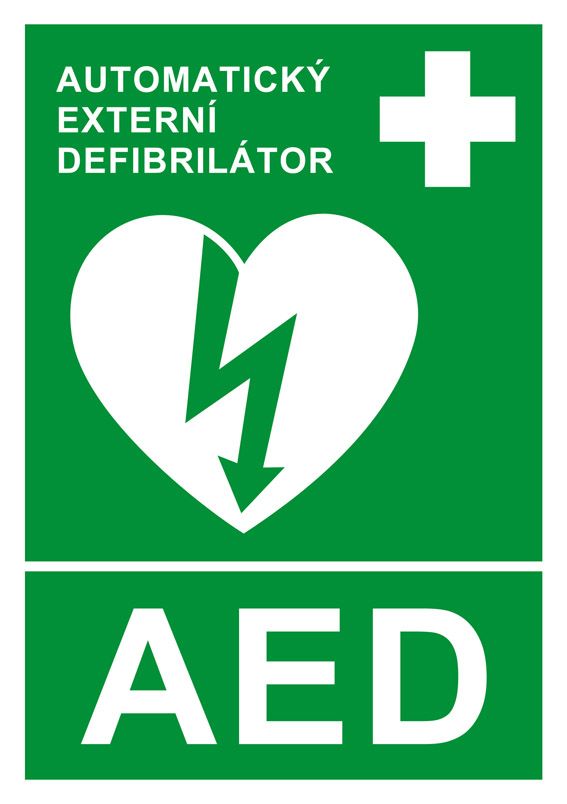 SAMOLEPKA AED DEFIBRILÁTOR
