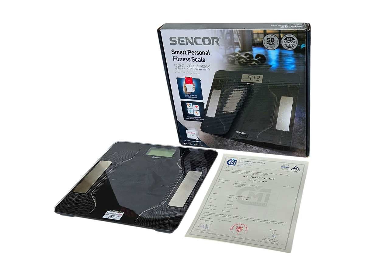 OSOBNÍ VÁHA SENCOR SBS-8002BK (kalibrační list ČMI) OSOBNÍ VÁHA SENCOR SBS-8002BK (kalibrační list ČMI)