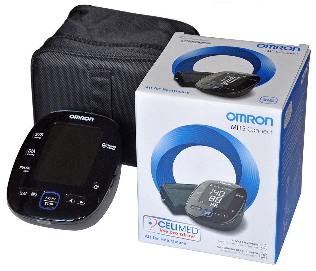 TLAKOMĚR OMRON MIT-5 s Bluetooth