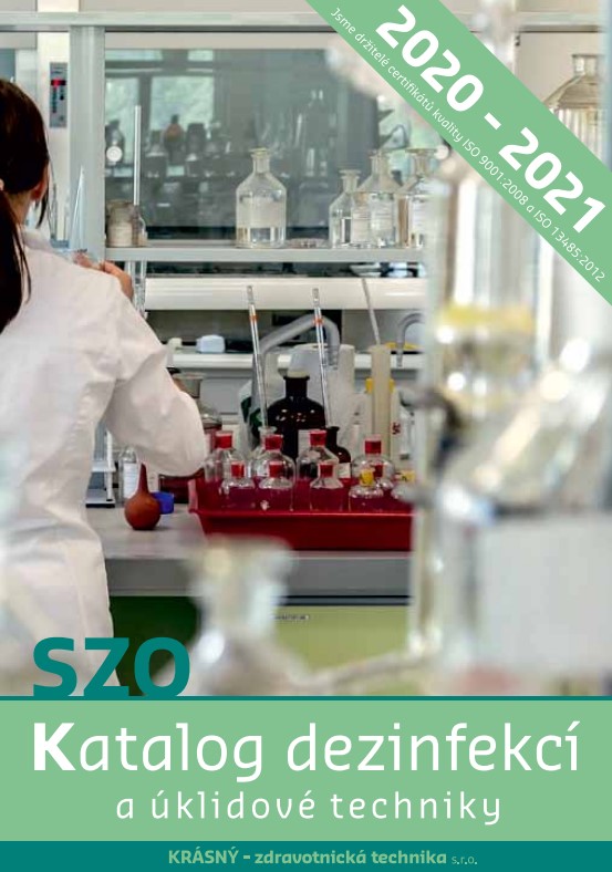 Katalog dezinfekcí a úklidové techniky 2020 - 2021