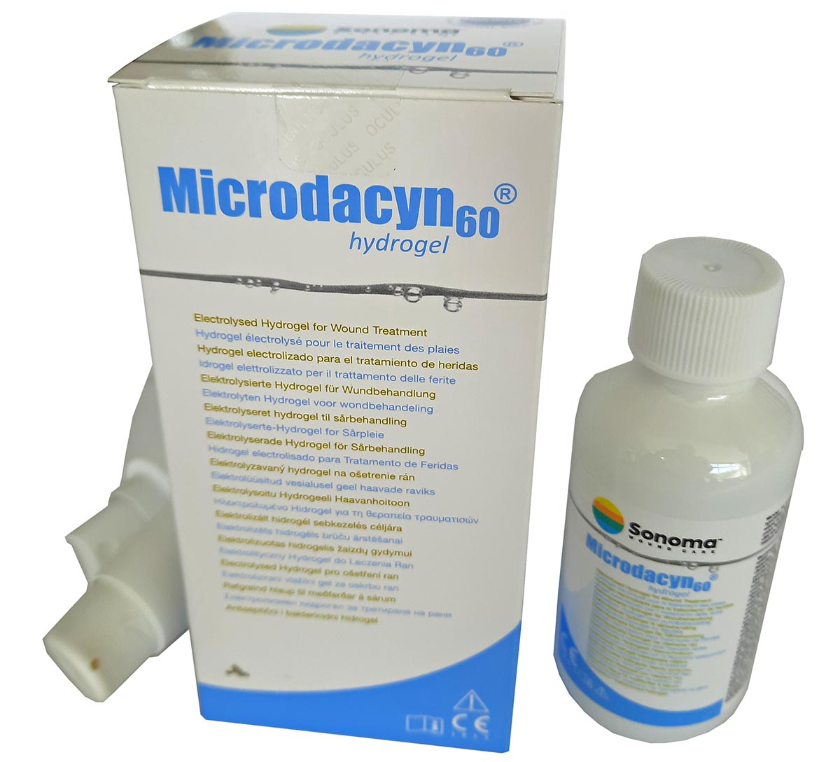 MICRODACYN HYDROGEL - 120ML DESINFEKCE KRVÁCEJÍCÍ RÁNY