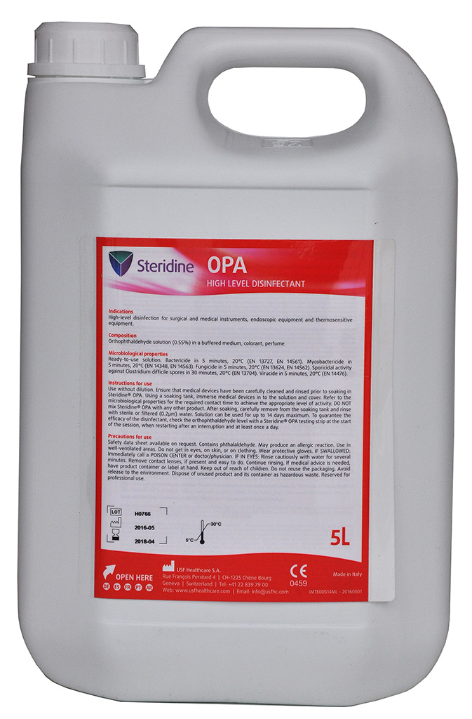 STERIDINE OPA - 5L (dezinfekce na endoskopy)