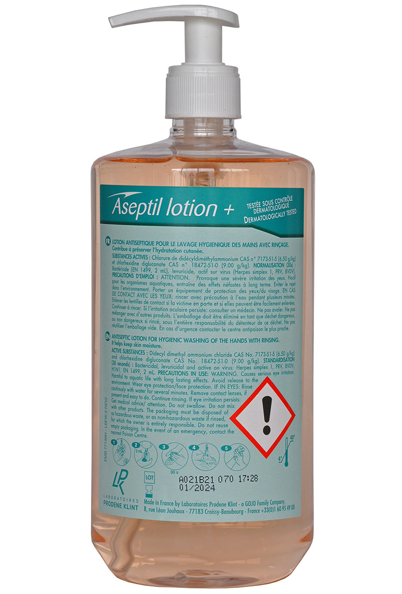 DEZINFEKČNÍ MÝDLO ASEPTIL LOTION - 1L