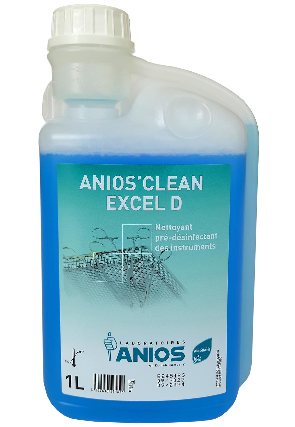 ANIOS´CLEAN EXCEL - 1L (nakládání nástrojů)