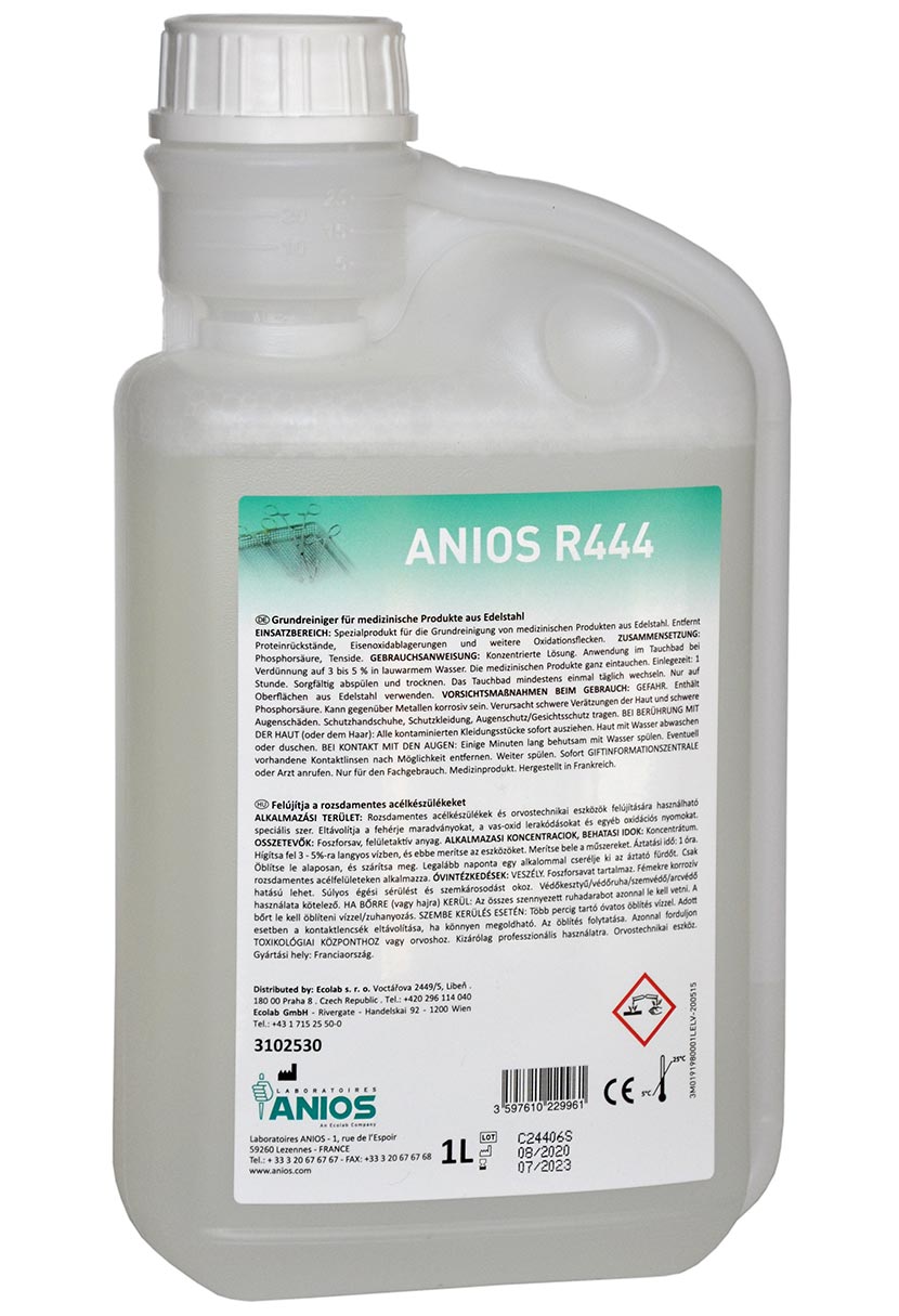 ANIOS R444 (regenerační přípravek na instrumentárium)