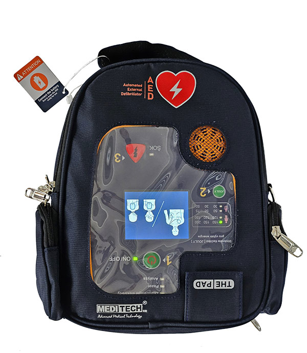 Defibrilátor AED MEDITECH Defi5 Extra s displejem Defibrilátor AED MEDITECH Defi5 Extra s displejem