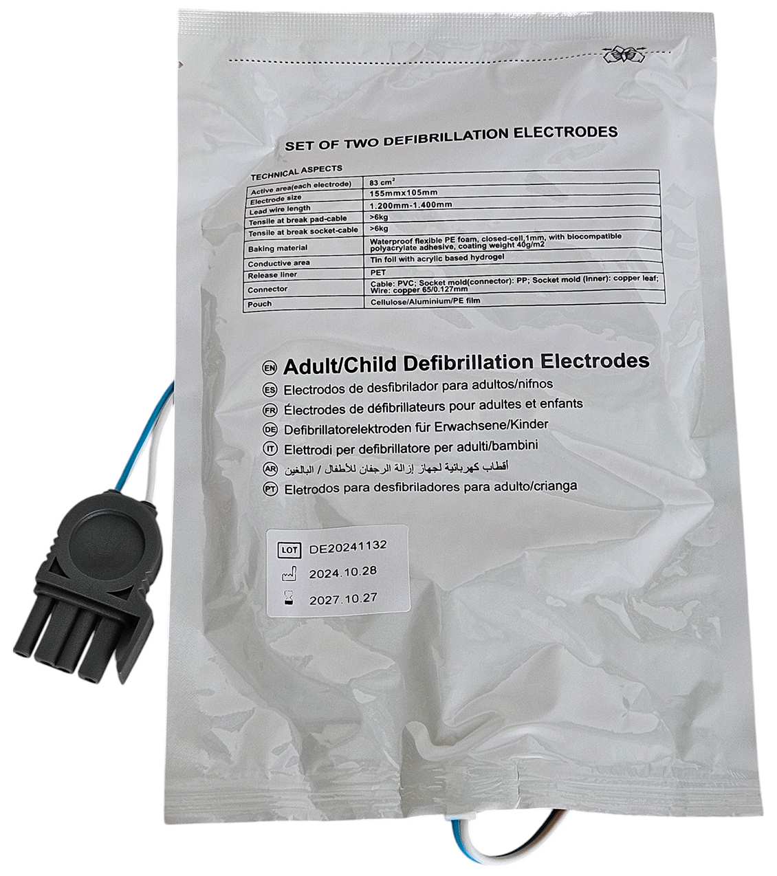 ELEKTRODY MEDITECH Defi5S - ADULT / CHILD