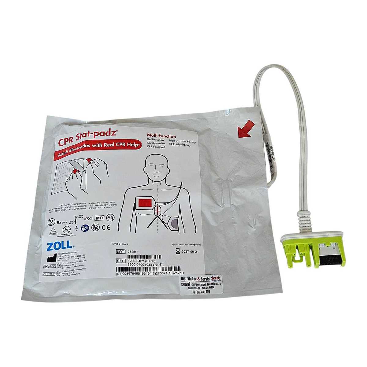 ZOLL Medical Corporation ELEKTRODY ZOLL CPR-D-padz