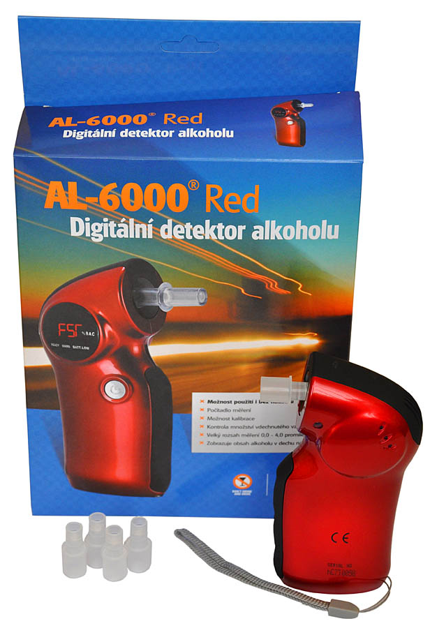 ALKOHOLTESTER AL 6000 RED