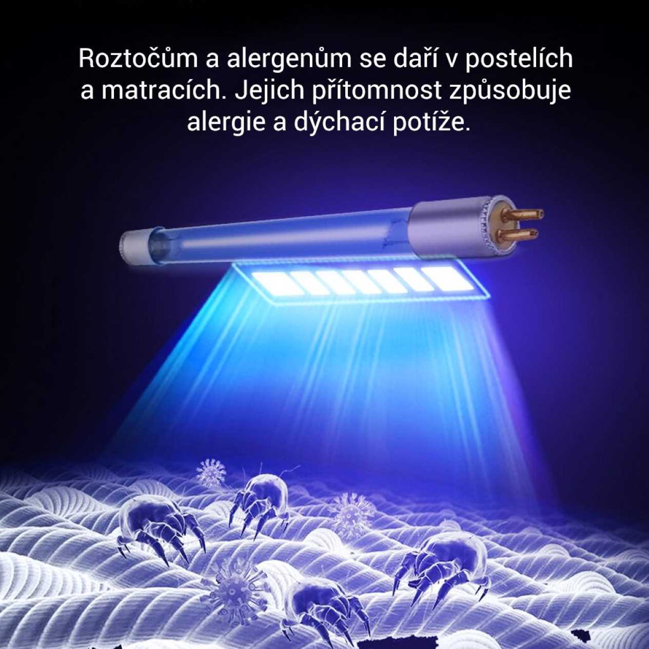 Antibakteriální vysavač TESLA s UVC lampou Antibakteriální vysavač TESLA s UVC lampou