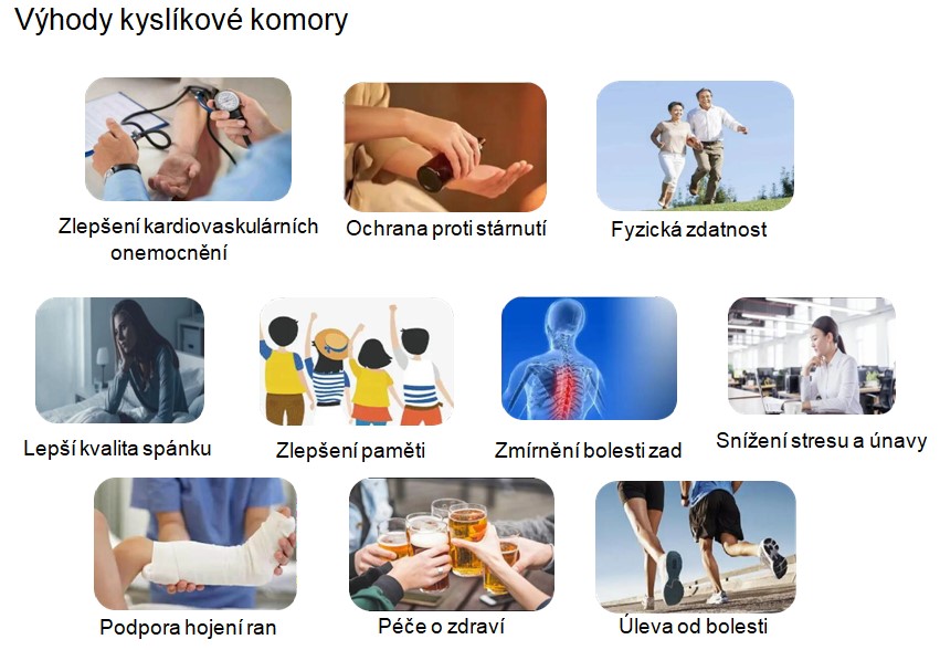 Výhody kyslíkové komory