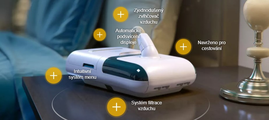 DREAMSTATION PHILIPS RESPIRONICS (spánková terapie)