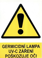 Germicid-baktericidní lampy